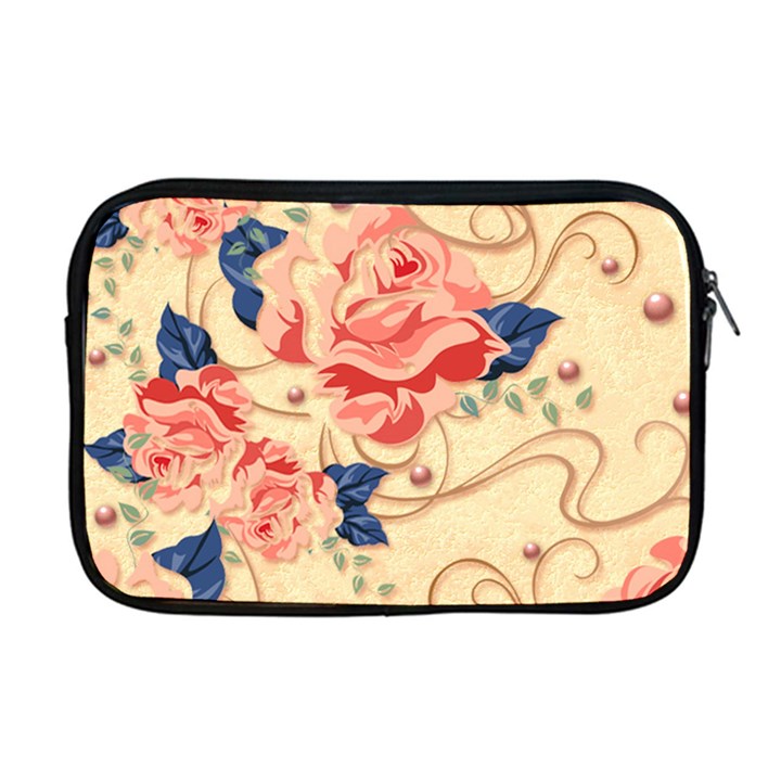 Beautiful pink roses  Apple MacBook Pro 17  Zipper Case