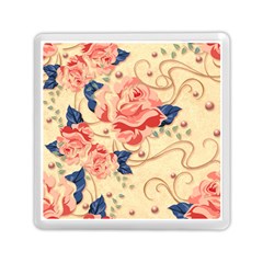 Beautiful Pink Roses Memory Card Reader (square)  by Brittlevirginclothing