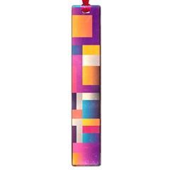 Abstract Background Geometry Blocks Large Book Marks