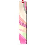 Abstract Colorful Background Wavy Large Book Marks Front