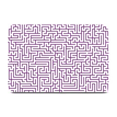 Maze Lost Confusing Puzzle Plate Mats by Amaryn4rt