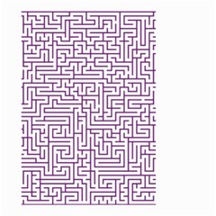 Maze Lost Confusing Puzzle Small Garden Flag (two Sides) by Amaryn4rt