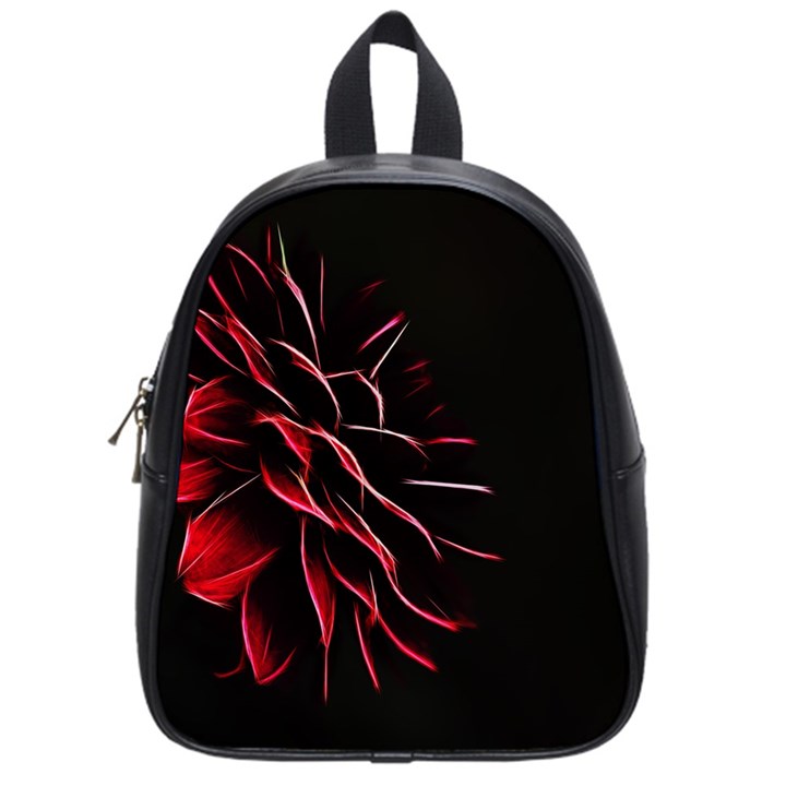 Pattern Design Abstract Background School Bags (Small) 