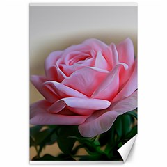 Rose Pink Flowers Pink Saturday Canvas 24  X 36  by Amaryn4rt