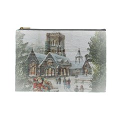 Santa Claus Nicholas Cosmetic Bag (large)  by Amaryn4rt