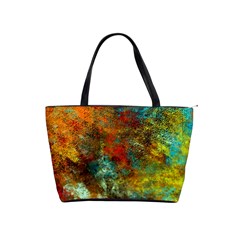 Mixed Abstract Shoulder Handbags by digitaldivadesigns