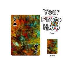 Mixed Abstract Playing Cards 54 (mini)  by digitaldivadesigns