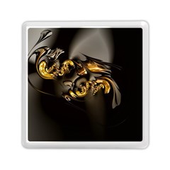 Fractal Mathematics Abstract Memory Card Reader (square)  by Amaryn4rt