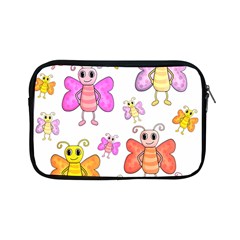 Cute Butterflies Pattern Apple Ipad Mini Zipper Cases by Valentinaart