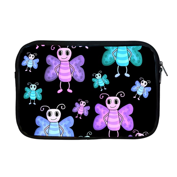 Blue and purple butterflies Apple MacBook Pro 17  Zipper Case