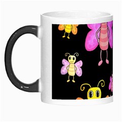 Cute Butterflies, Colorful Design Morph Mugs by Valentinaart