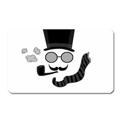 Invisible Man Magnet (rectangular) by Valentinaart