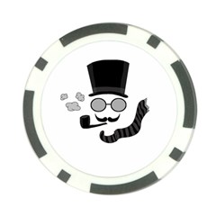 Invisible Man Poker Chip Card Guards by Valentinaart