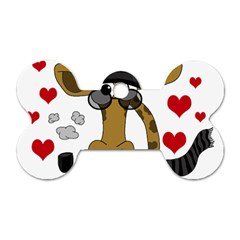 Mr  Right Dog Tag Bone (one Side) by Valentinaart