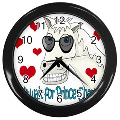 Don t Wait For Prince Sharming Wall Clocks (black) by Valentinaart