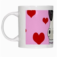 Don t Wait For Prince Charming White Mugs by Valentinaart