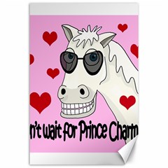 Don t Wait For Prince Charming Canvas 24  X 36  by Valentinaart