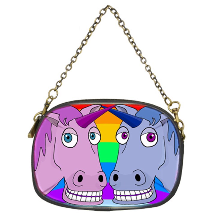 Unicorn love Chain Purses (Two Sides) 