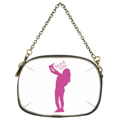 Selfie Girl Graphic Chain Purses (two Sides)  by dflcprints