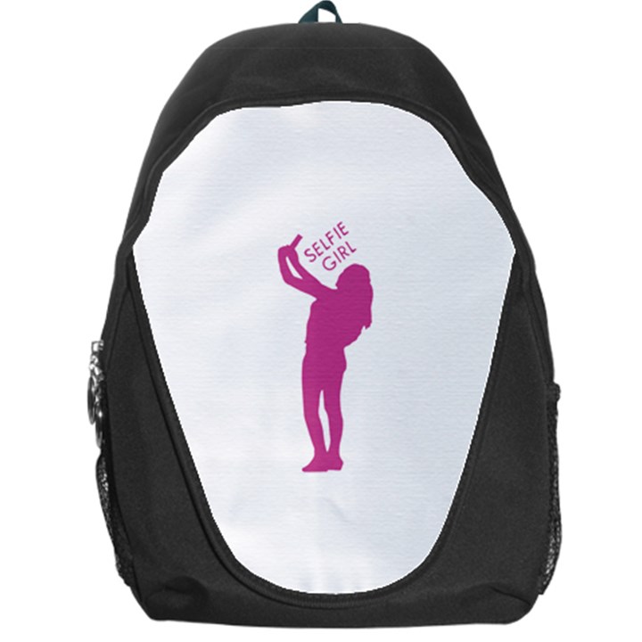 Selfie Girl Graphic Backpack Bag