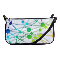 Network Connection Structure Knot Shoulder Clutch Bags by Amaryn4rt