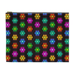 Pattern Background Colorful Design Cosmetic Bag (XL)