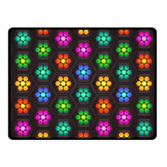 Pattern Background Colorful Design Fleece Blanket (Small)