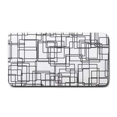 Structure Pattern Network Medium Bar Mats by Amaryn4rt