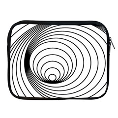 Spiral Eddy Route Symbol Bent Apple Ipad 2/3/4 Zipper Cases