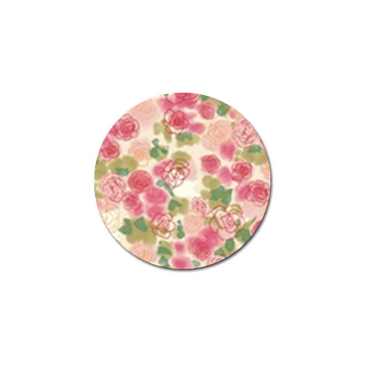 Aquarelle pink flower  Golf Ball Marker (10 pack)