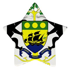 Coat Of Arms Of Gabon Ornament (star)  by abbeyz71