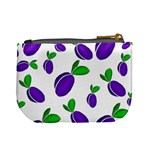 Decorative plums pattern Mini Coin Purses Back