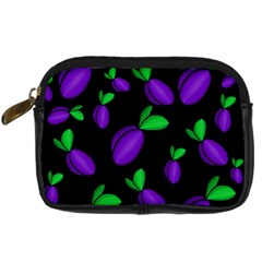 Plums Pattern Digital Camera Cases by Valentinaart