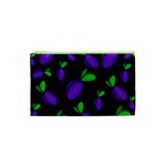 Plums pattern Cosmetic Bag (XS) Front