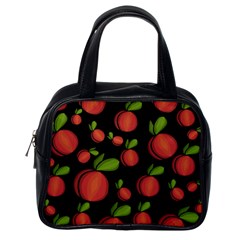 Peaches Classic Handbags (one Side) by Valentinaart