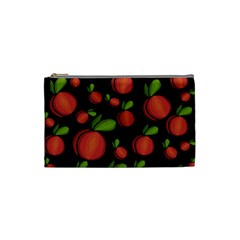 Peaches Cosmetic Bag (small)  by Valentinaart