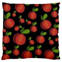 Peaches Large Cushion Case (one Side) by Valentinaart