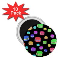 Colorful Macaroons 1 75  Magnets (10 Pack) 