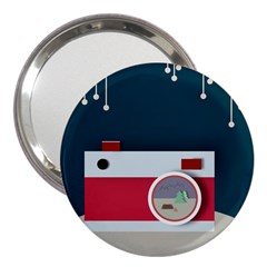 Camera Vector Illustration 3  Handbag Mirrors by Amaryn4rt