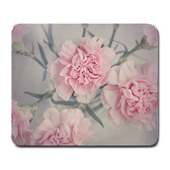 Cloves Flowers Pink Carnation Pink Large Mousepads