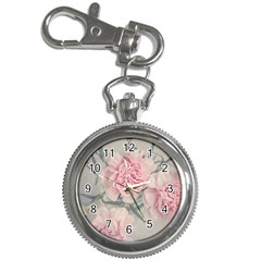 Cloves Flowers Pink Carnation Pink Key Chain Watches