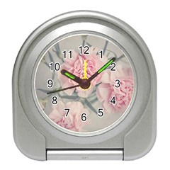 Cloves Flowers Pink Carnation Pink Travel Alarm Clocks