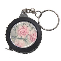 Cloves Flowers Pink Carnation Pink Measuring Tapes by Amaryn4rt