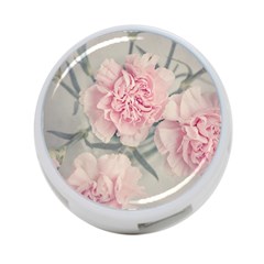 Cloves Flowers Pink Carnation Pink 4-Port USB Hub (Two Sides) 