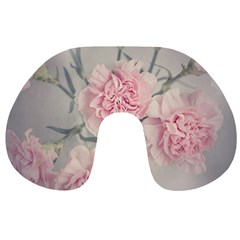 Cloves Flowers Pink Carnation Pink Travel Neck Pillows