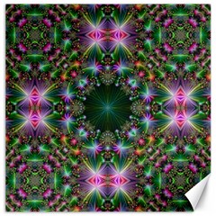 Digital Kaleidoscope Canvas 16  X 16   by Amaryn4rt