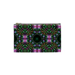 Digital Kaleidoscope Cosmetic Bag (small)  by Amaryn4rt