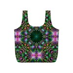 Digital Kaleidoscope Full Print Recycle Bags (S)  Back