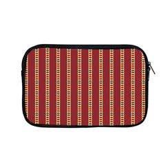 Pattern Background Red Stripes Apple Macbook Pro 13  Zipper Case by Amaryn4rt