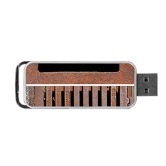 Stainless Structure Collection Portable Usb Flash (two Sides) by Amaryn4rt